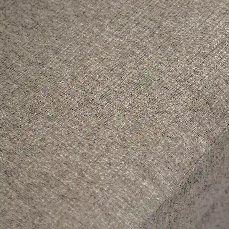 Light Grey Chenille U-Shaped Sectional - 6 Seater