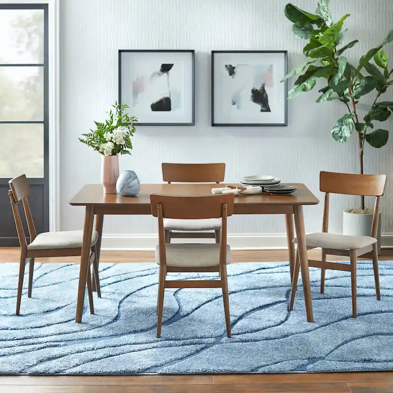 Walnut Mid-Century Dining Set - 5 or 7 Piece
