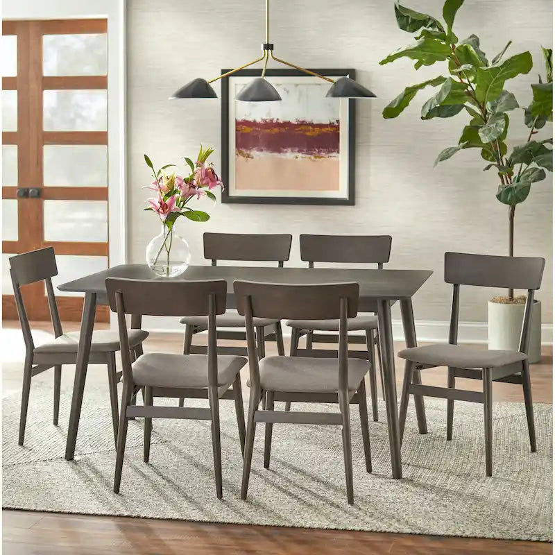 Walnut Mid-Century Dining Set - 5 or 7 Piece