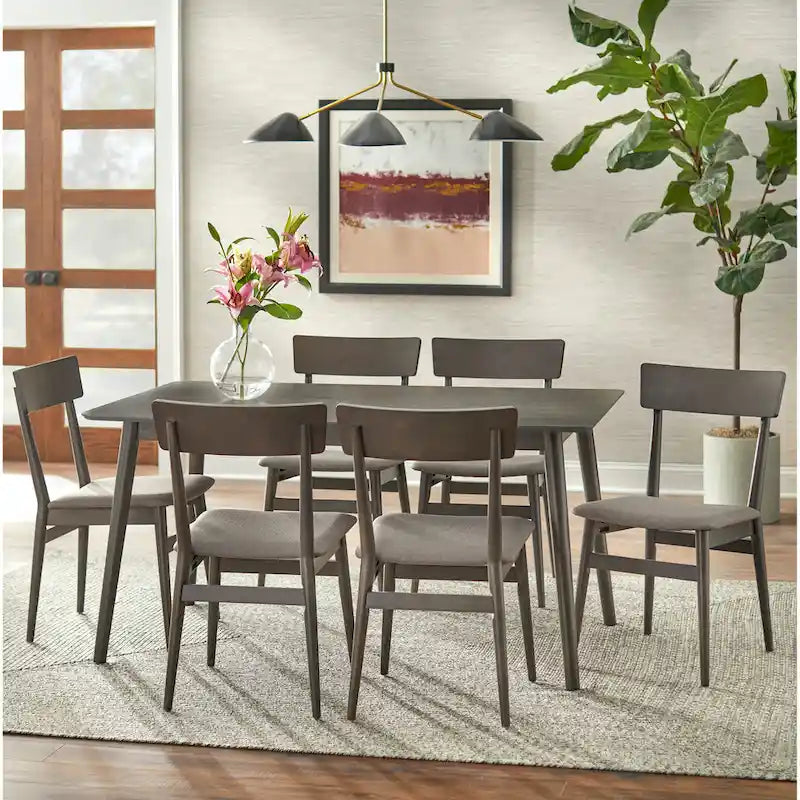 Walnut Mid-Century Dining Set - 5 or 7 Piece
