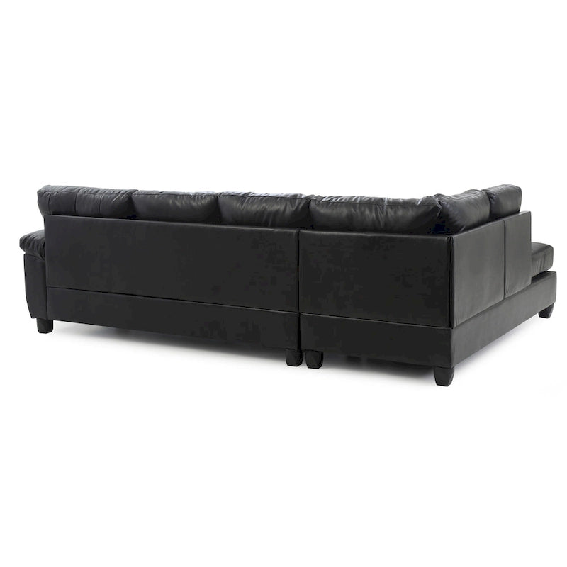 Gallant Faux Leather Sectional Sofa