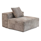 181.10 Corduroy Fabric 6-Piece Oversize Sectional Sofa