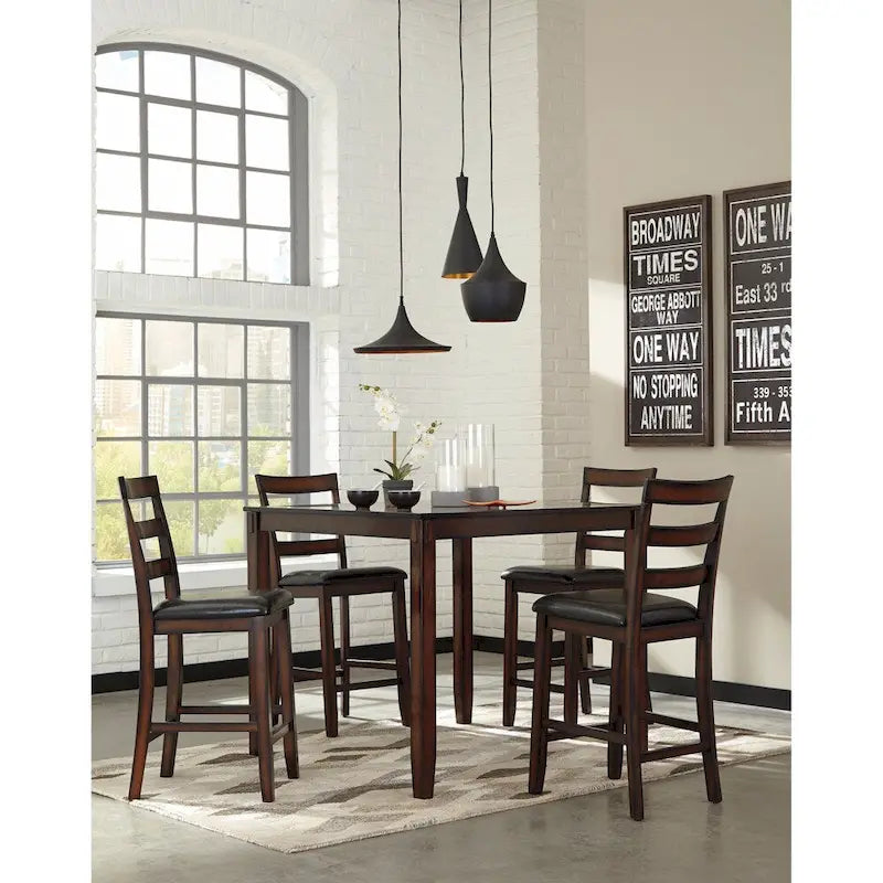 Signature Design by Ashley Coviar 5-piece Counter-height Dining Set