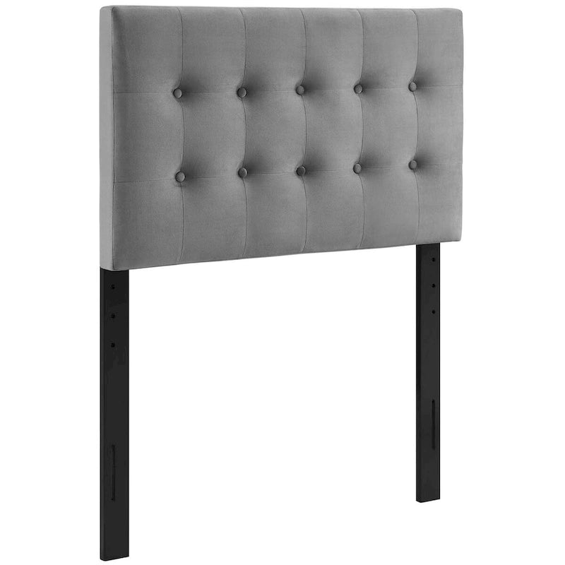 Emily Twin Tufted Performance Velvet Headboard